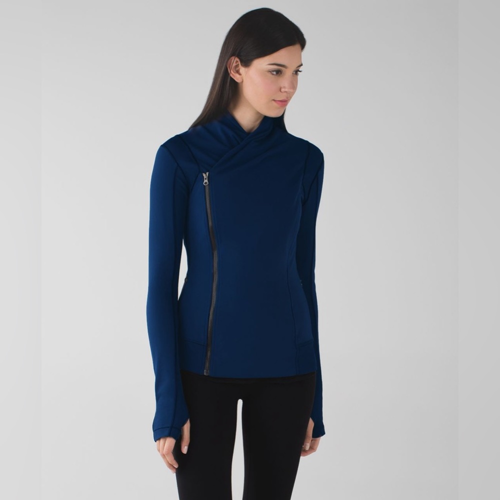 Lululemon Bhakti Yoga Jacket Navy size 6